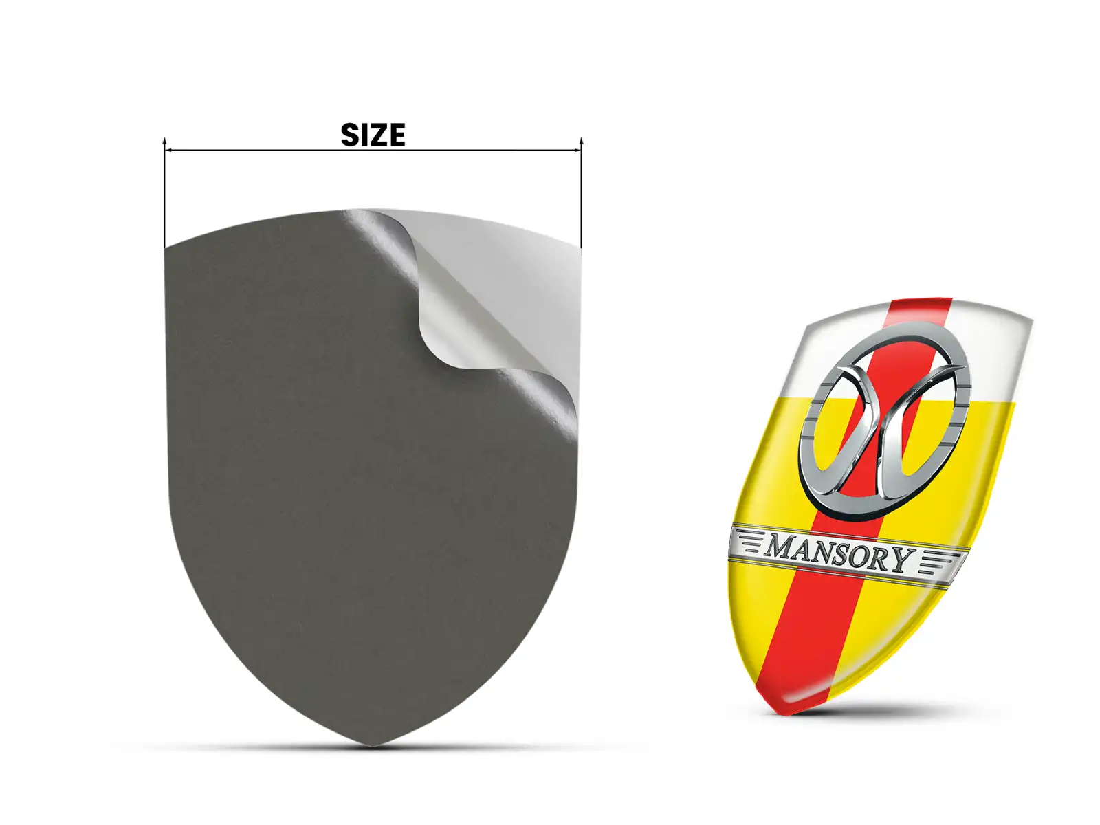 Mansory Custom Auto Badges Durable High Quality Professional